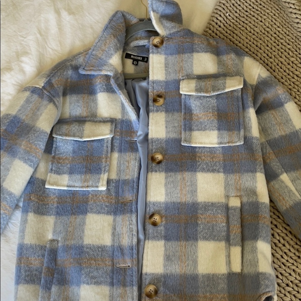 CHECKERED COAT!💙
